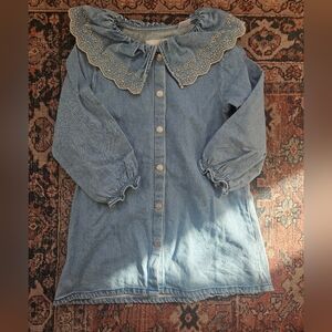 Zara Denim Dress 2-3
